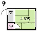 京都市北区等持院北町 2階建 築56年のイメージ
