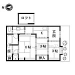 京都市中京区壬生下溝町 1階建 築75年のイメージ