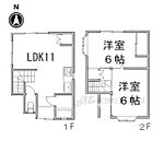 京都市中京区西ノ京樋ノ口町 2階建 築52年のイメージ