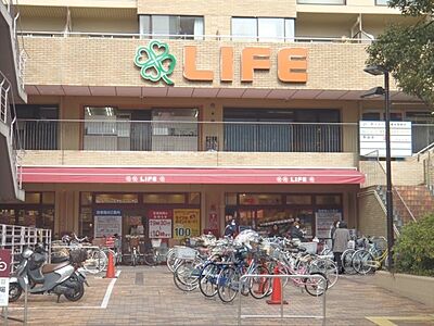 周辺：ライフ　西陣店まで310メートル