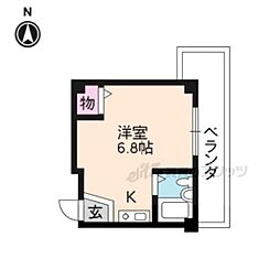 間取図画像 1K