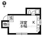 京都市北区出雲路立テ本町 2階建 築48年のイメージ