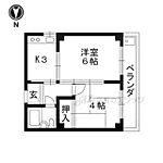 京都市中京区西ノ京内畑町 3階建 築38年のイメージ