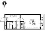 京都市上京区日暮通下立売上る西入分銅町 3階建 築36年のイメージ