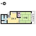 サンライズ紫野2階4.2万円