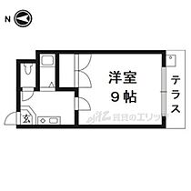 セカンドハウス 101 ｜ 京都府京都市左京区浄土寺真如町（賃貸アパート1K・1階・20.00㎡） その2