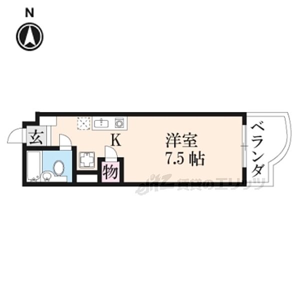 同じ建物の物件間取り写真 - ID:225005145615