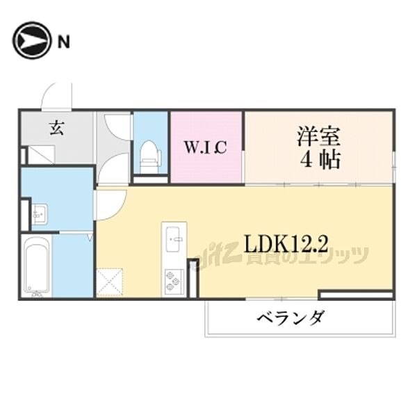 同じ建物の物件間取り写真 - ID:225005544350