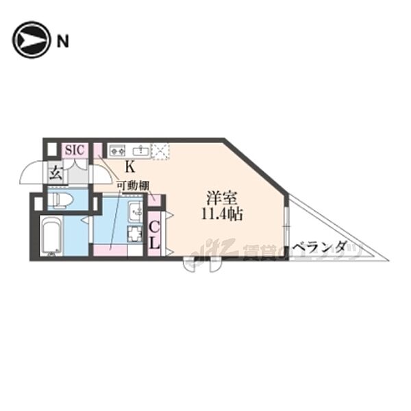 同じ建物の物件間取り写真 - ID:225005725588