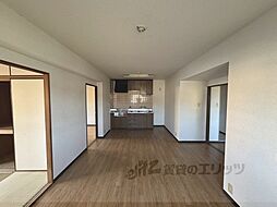 京都地下鉄東西線 醍醐駅 徒歩13分の賃貸マンション 3階3LDKのリビング/ダイニング