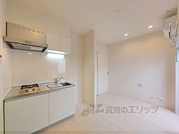 京都地下鉄東西線 石田駅 徒歩8分の賃貸アパート 3階1DKのリビング/ダイニング