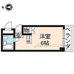 シャトレパインズレーク ワンルームの間取図画像