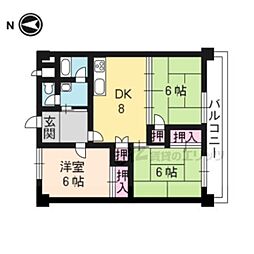 間取図画像 3LDK