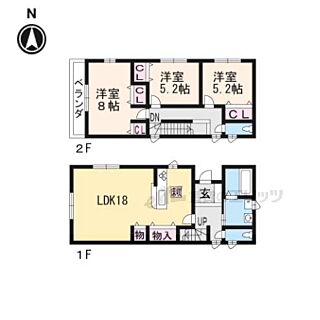 間取り：225010618876