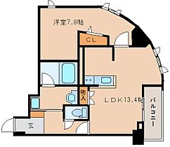 奈良県奈良市三条大宮町（賃貸マンション1LDK・6階・50.99㎡） その2