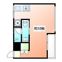 7colors-Apartment ワンルームの間取図画像