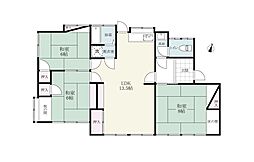 大塚貸家 3LDKの間取り