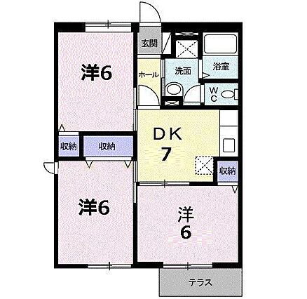 パディービレッジ鶴田A_間取り_0