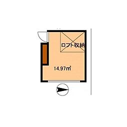 龍ビル ワンルームの間取図画像