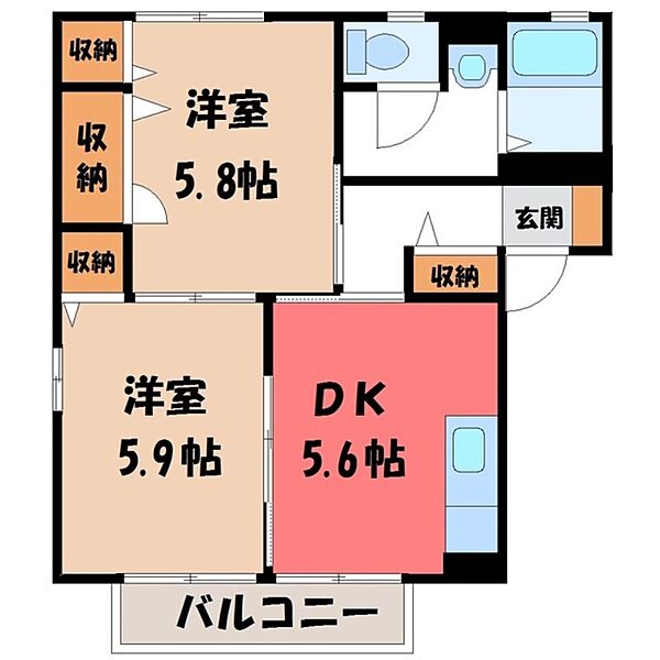 同じ建物の物件間取り写真 - ID:209005459504