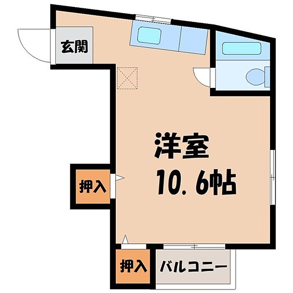 同じ建物の物件間取り写真 - ID:209005503225