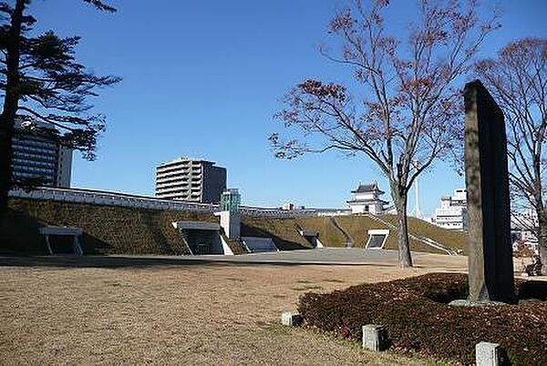 画像26:宇都宮城址公園 1000m