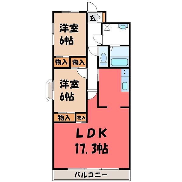 同じ建物の物件間取り写真 - ID:209005592717