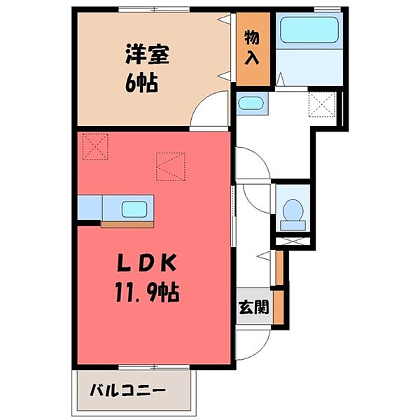 同じ建物の物件間取り写真 - ID:209005592719