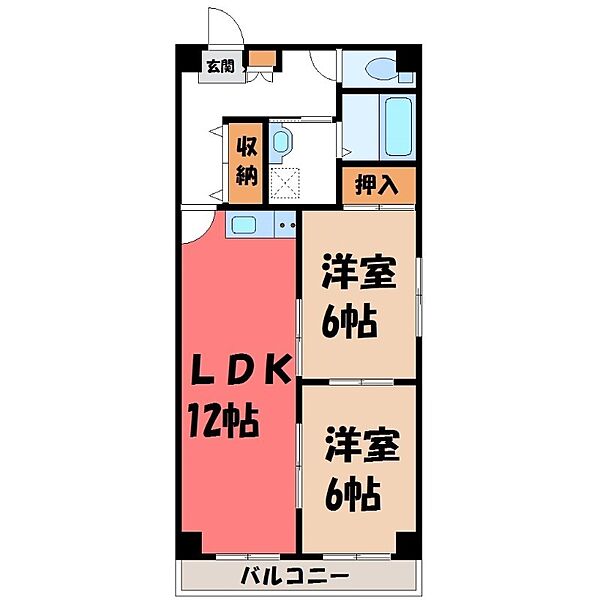 同じ建物の物件間取り写真 - ID:209005617950