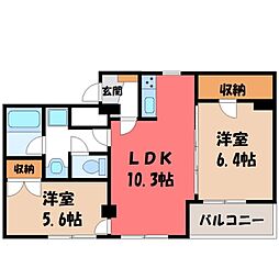 東武宇都宮駅 8.4万円