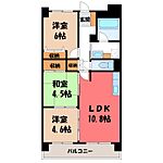 宇都宮市元今泉4丁目 15階建 築18年のイメージ