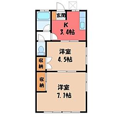 大塚ハイツ 2号棟 1階