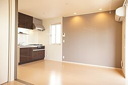 ヴィクトワール II B 1階1LDKのリビング/ダイニング