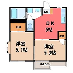 コーポプランタンＢ 2階