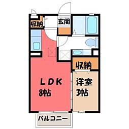 グリーンヒルズ A 2階