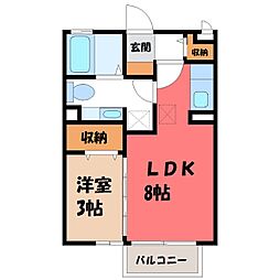 グリーンヒルズ B 1階