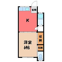 コーポアスペン B 2階