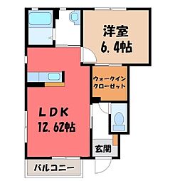 ファミール Ｂ 1階/-