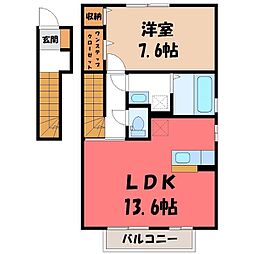 グレイスコート雅 B 2階