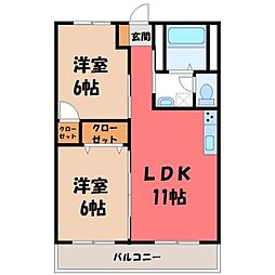 レジデンス東宝木 2階