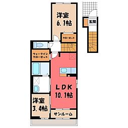 ビ・オーラ若草 2階