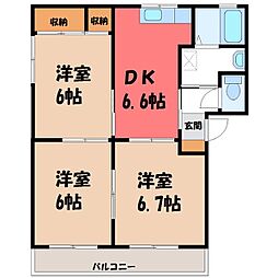 JR東北本線 宇都宮駅 バス23分 簗瀬金堀下車 徒歩5分