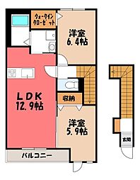 東武宇都宮線 東武宇都宮駅 徒歩32分 2階/-