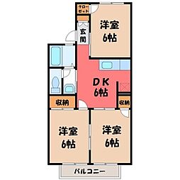 コーポ阿部 A棟 2階/-