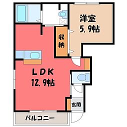 サンライズ M 1階/-