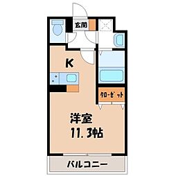 グランバロン イースト 1階/-