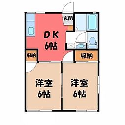 JR東北本線 雀宮駅 徒歩14分 1階/-