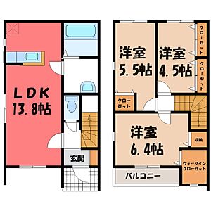 間取り：図面と現状に相違がある場合には現状を優先