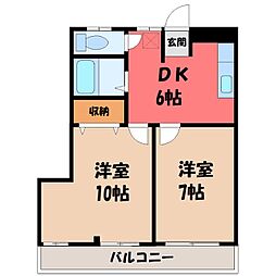 JR東北本線 石橋駅 徒歩10分