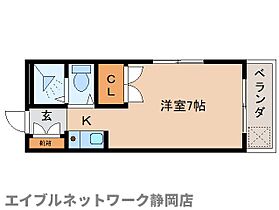 静岡県静岡市葵区上石町（賃貸マンション1R・5階・19.18㎡） その2